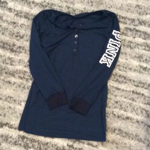 Womens Button Down, Sleeve Printed, 3/4 Sleeve Top